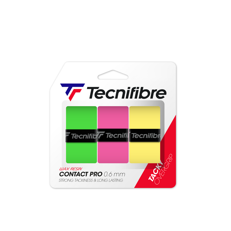 Tecnifibre Contact Pro Overgrip (1 x 3 Grips) [assorted]